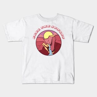 Desert ' Feel the Sunset Kids T-Shirt